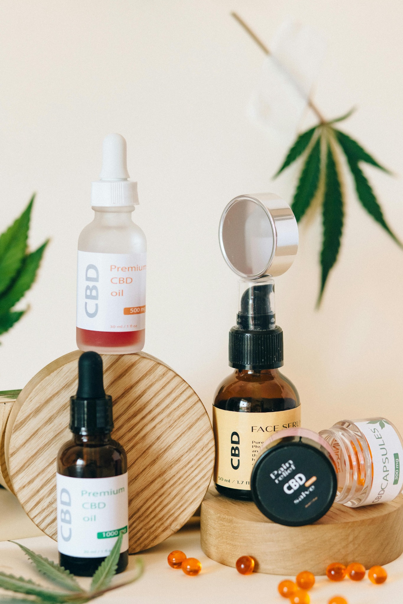 CBD serum capsules